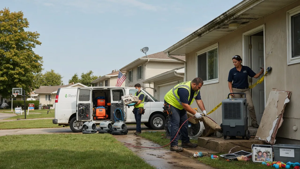 Water Damage Restoration in Eaton, IN near me
